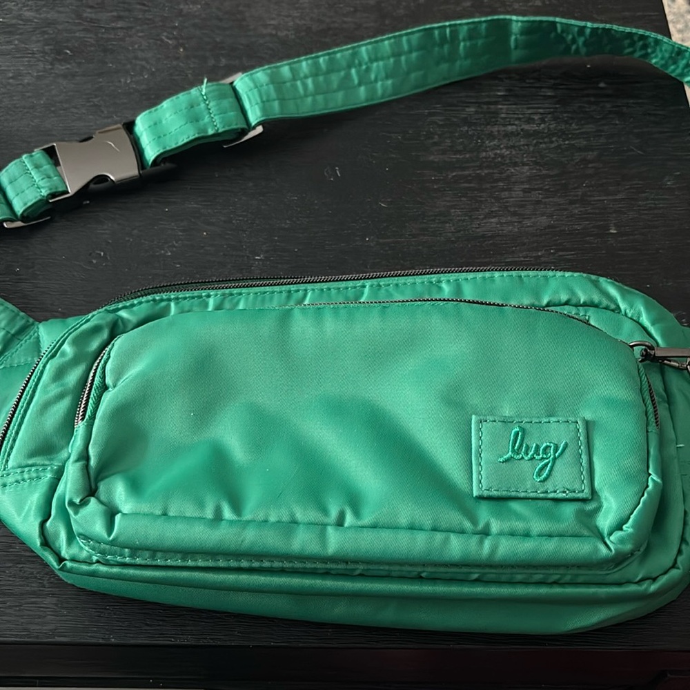 Lug Hitch Belt Bag Kelly Green Fanny Pack